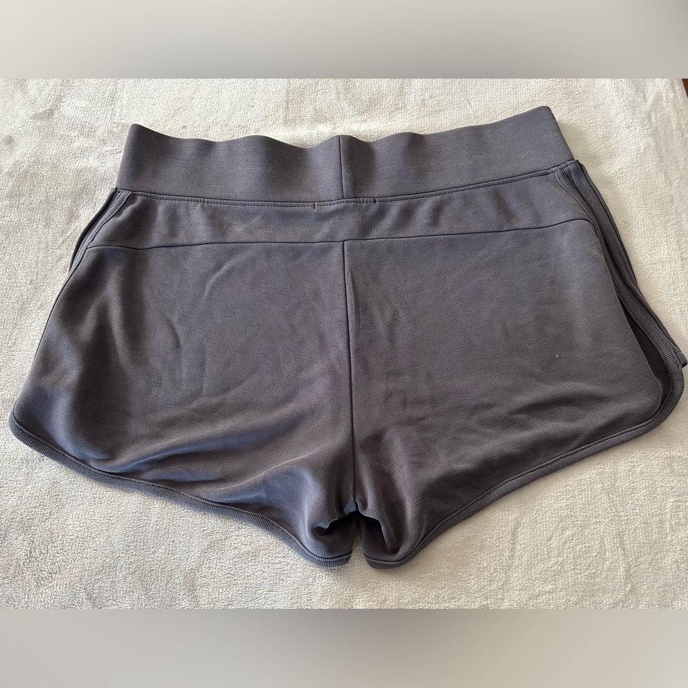 Athleta Gray Lounge Shorts, Size M - Picture 2 of 5